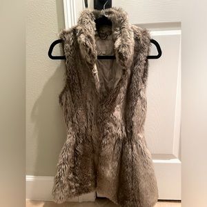 Faux Fur Banana Republic Vest